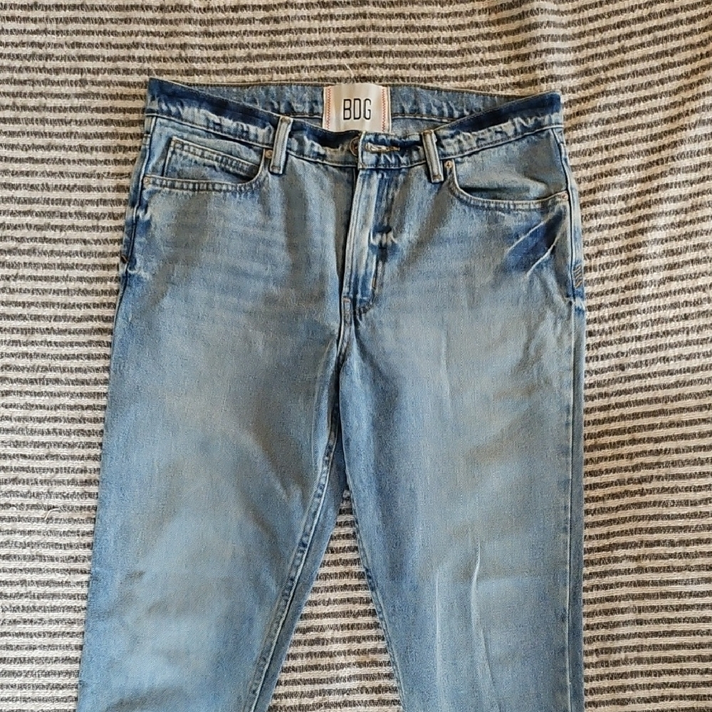 BDG Men's Slim Jeans in Light Blue